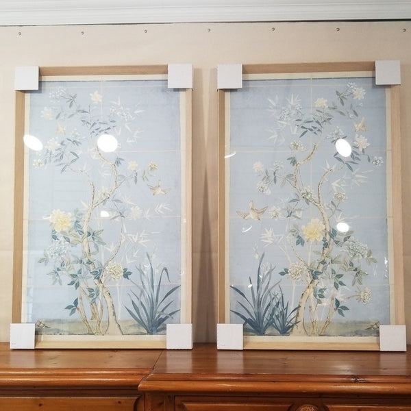 Chinoiserie Scenic, Blue Hue I
